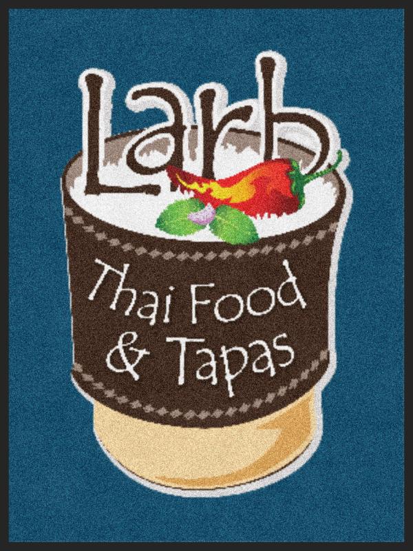 Larb Thai Food & Tapas 3 X 4 Rubber Backed Carpeted HD The