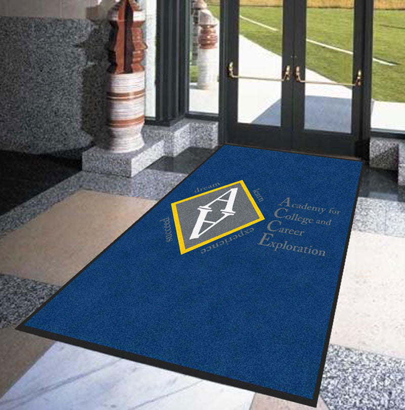 ACCE 5 X 6 Rubber Backed Carpeted HD - The Personalized Doormats Company
