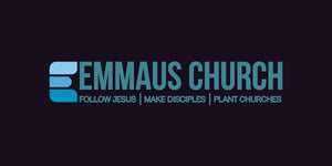 Emmaus Church 4 x 8 Rubber Scraper - The Personalized Doormats Company
