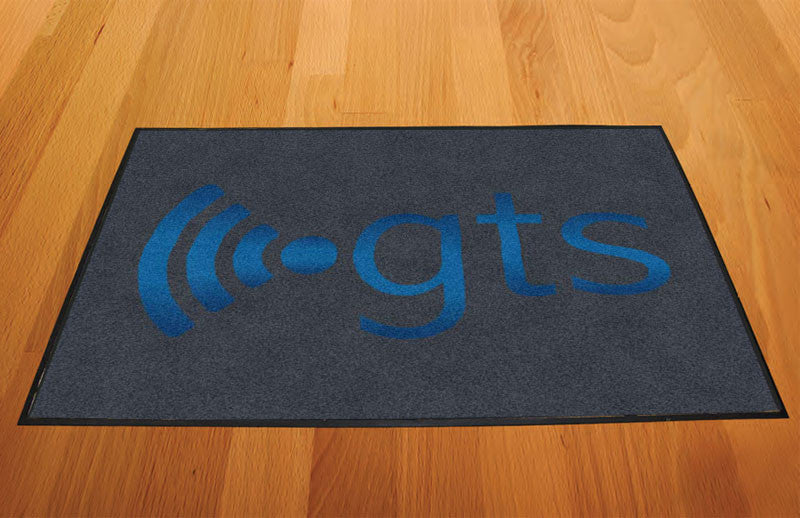 GTS 2 X 3 Rubber Backed Carpeted HD - The Personalized Doormats Company