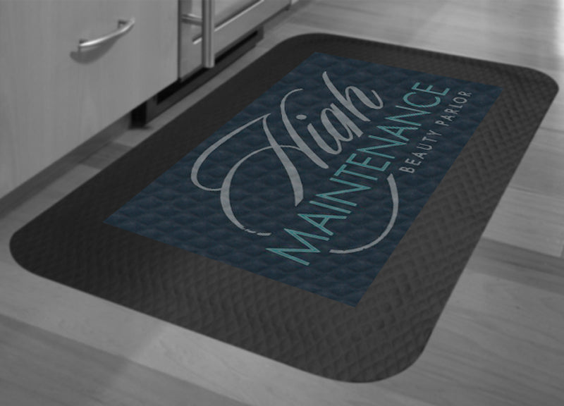 High Maintenance Beauty Parlor 3 X 5 Anti-Fatigue - The Personalized Doormats Company