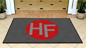 HUDSON'S FURNITURE 3 X 5 Rubber Backed Carpeted - The Personalized Doormats Company