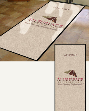 All Surface Flooring3 5 x 10 Rubber Backed Carpeted HD - The Personalized Doormats Company