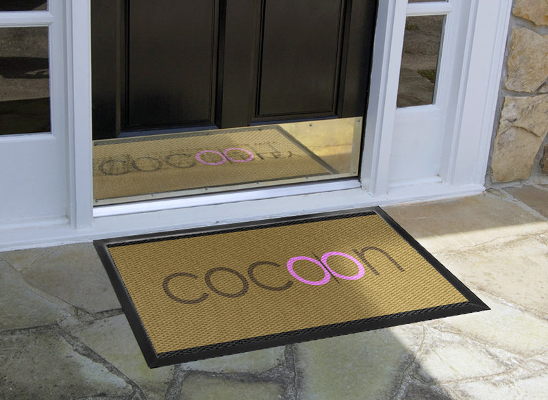 COCOON Bare § 1.33 X 2.83 Luxury Berber Inlay - The Personalized Doormats Company