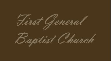 First General Baptist Church 3.5 X 6.17 Luxury Berber Inlay - The Personalized Doormats Company