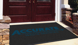 Accurate Recycling Corp 4 x 6 Waterhog Impressions - The Personalized Doormats Company