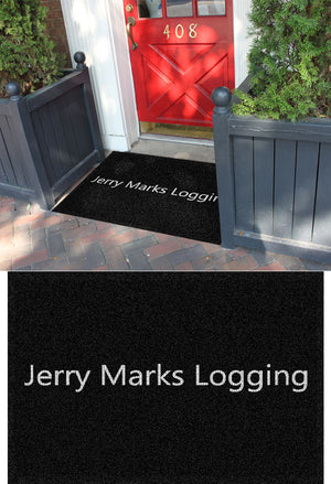 Jerry Marks Logging 3 X 4 Waterhog Impressions - The Personalized Doormats Company
