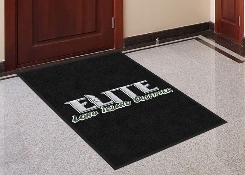 ELITE LONG ISLAND OUTFITTER 3 X 4 Rubber Backed Carpeted HD - The Personalized Doormats Company