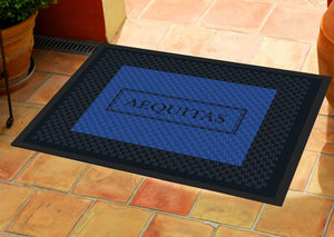 AEQUITAS 2.5 X 3 Rubber Scraper - The Personalized Doormats Company