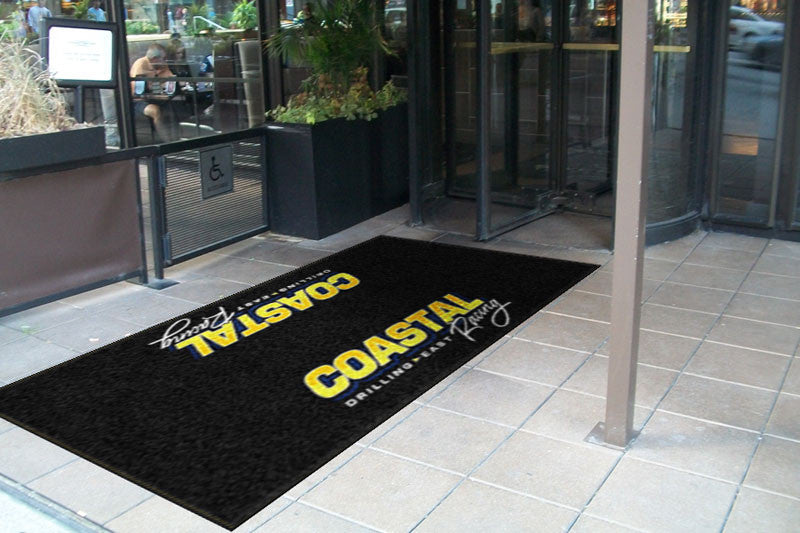 Coastal Racing 4 X 8 Rubber Backed Carpeted HD - The Personalized Doormats Company