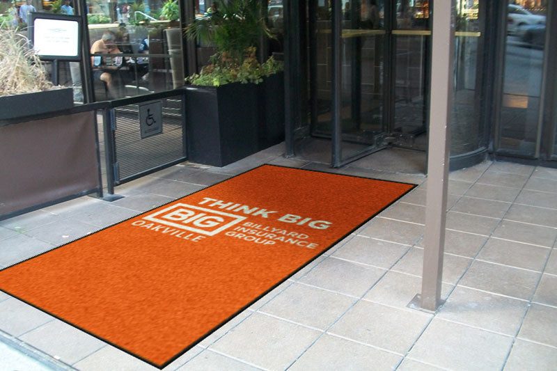 BIG OAKVILLE 4 X 8 Rubber Backed Carpeted - The Personalized Doormats Company