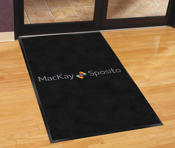 Mackay Sposito Vertical 3 X 5 Rubber Backed Carpeted The
