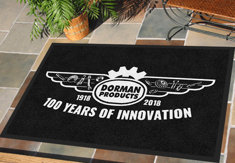 Dorman 2 X 3 Rubber Backed Carpeted - The Personalized Doormats Company