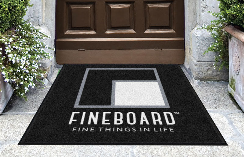 Finrboard 3 X 3 Rubber Backed Carpeted HD - The Personalized Doormats Company