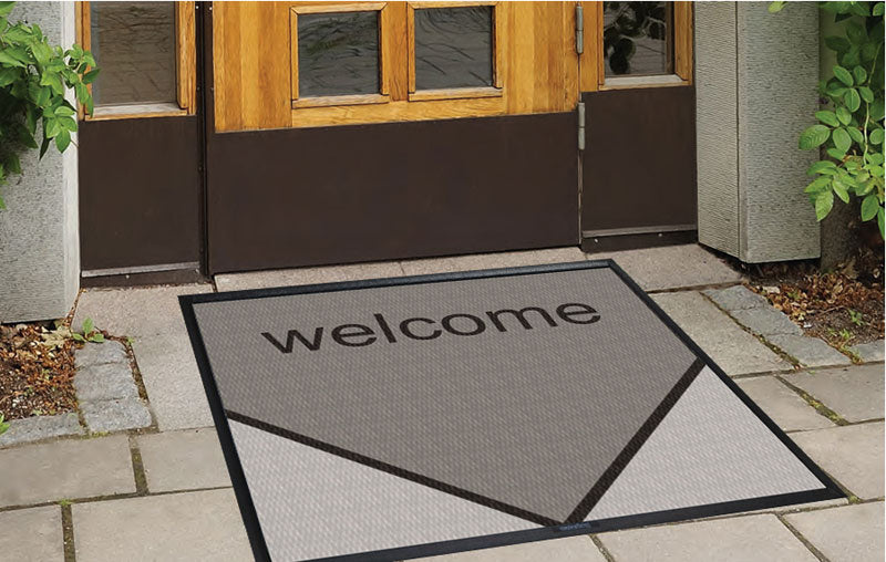 entry mat 5 X 5 Luxury Berber Inlay - The Personalized Doormats Company