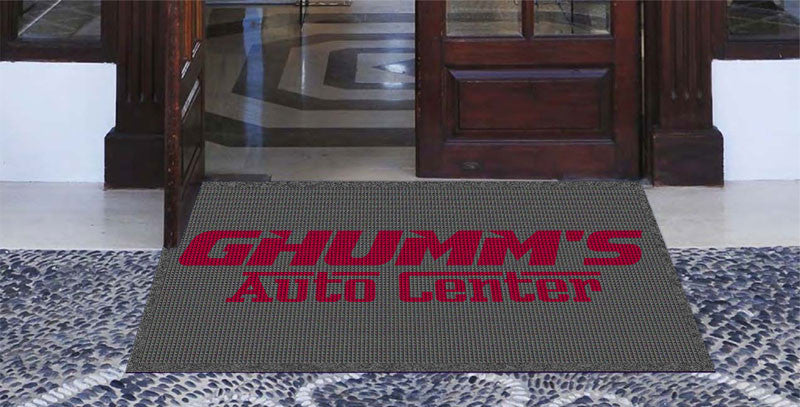 Ghumm's Auto Center 3 X 5 Waterhog Impressions - The Personalized Doormats Company