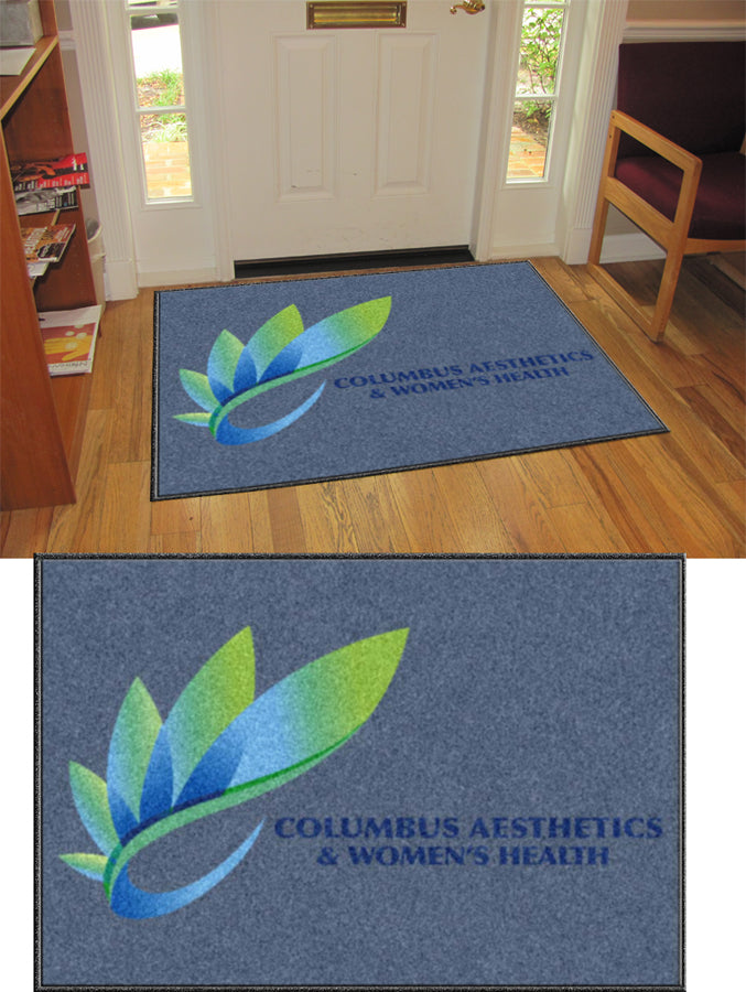Columbus Aesthetics & Women's Health 3 x 4 Custom Plush 30 HD - The Personalized Doormats Company
