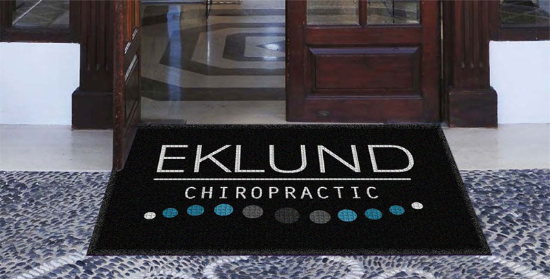 Eklund Chiropractic 3 X 5 Waterhog Impressions - The Personalized Doormats Company