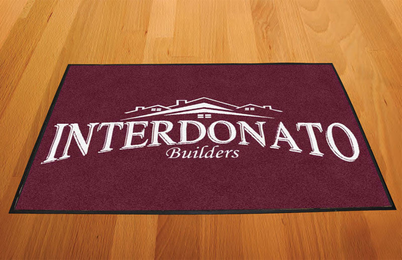 Interdonato 2 X 3 Rubber Backed Carpeted HD - The Personalized Doormats Company