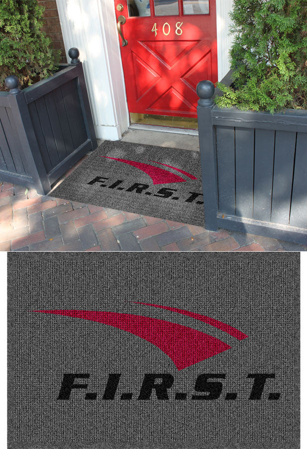 FIRST CALL FIRST 3 X 4 Waterhog Impressions - The Personalized Doormats Company