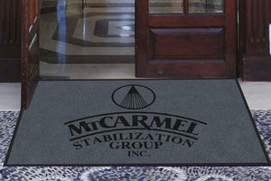 Mt Carmel Stabilization Group Inc §-3 X 5 Rubber Backed Carpeted HD-The Personalized Doormats Company