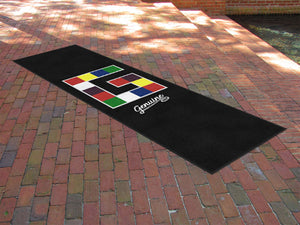 Genuine Inc 3 x 10 Rubber Backed Carpeted HD - The Personalized Doormats Company