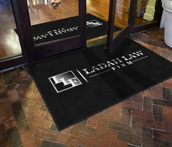 Ladah Law Firm Atrium Mat: 4 X 6 - Rubber Backed Carpeted HD - The ...