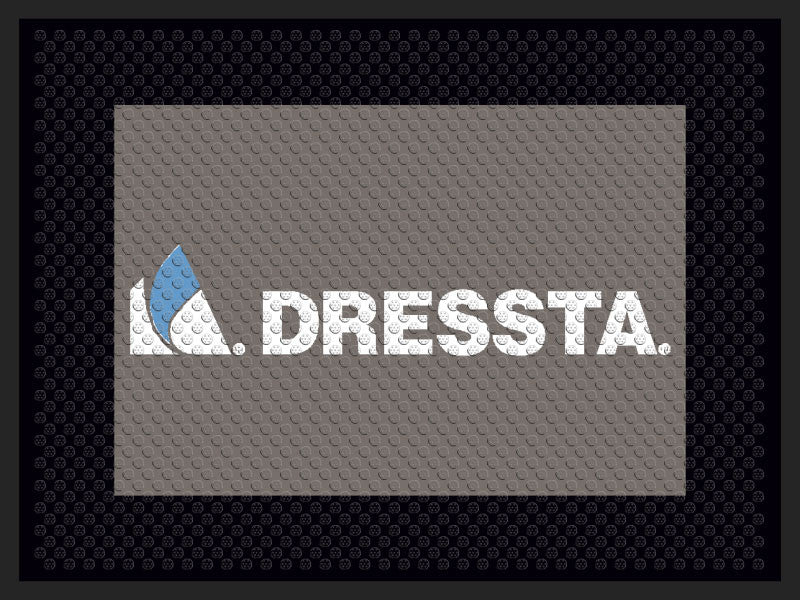 Dressta Door Mat 3x 4 3 X 4 Rubber Scraper - The Personalized Doormats Company