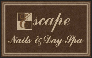 Escape nails 5 X 8 Rubber Backed Carpeted HD - The Personalized Doormats Company