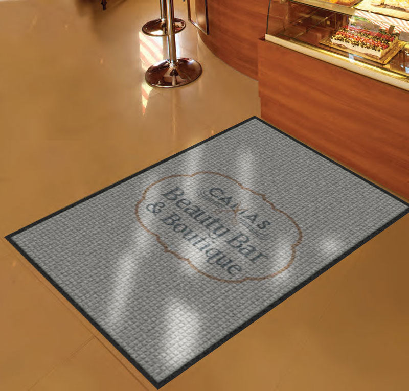 Camas Beauty Bar 3 x 5 Waterhog Impressions - The Personalized Doormats Company