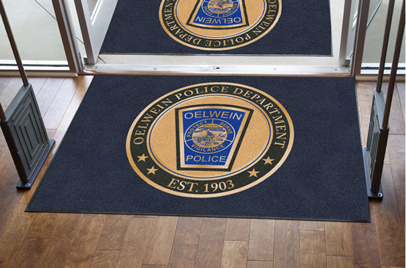 OPD §-4 x 6 Rubber Backed Carpeted HD-The Personalized Doormats Company