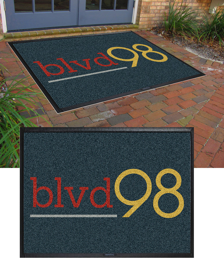 Blvd 98 6 x 8 Waterhog Inlay - The Personalized Doormats Company