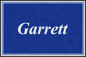 Garrett § 4 X 6 Rubber Backed Carpeted HD - The Personalized Doormats Company