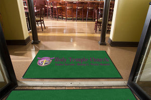 Holy Temple Church of God 4 X 6 Rubber Backed Carpeted HD - The Personalized Doormats Company