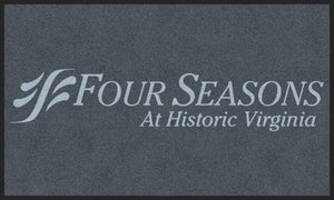 Four Seasons 3 X 5 Rubber Backed Carpeted HD - The Personalized Doormats Company