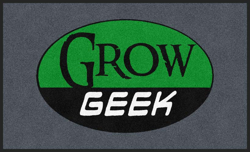 Grow Geek 3 x 5 Rubber Backed Carpeted HD - The Personalized Doormats Company