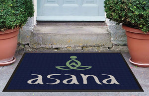 ASANA Yoga & Wellness 3 X 4 Luxury Berber Inlay - The Personalized Doormats Company