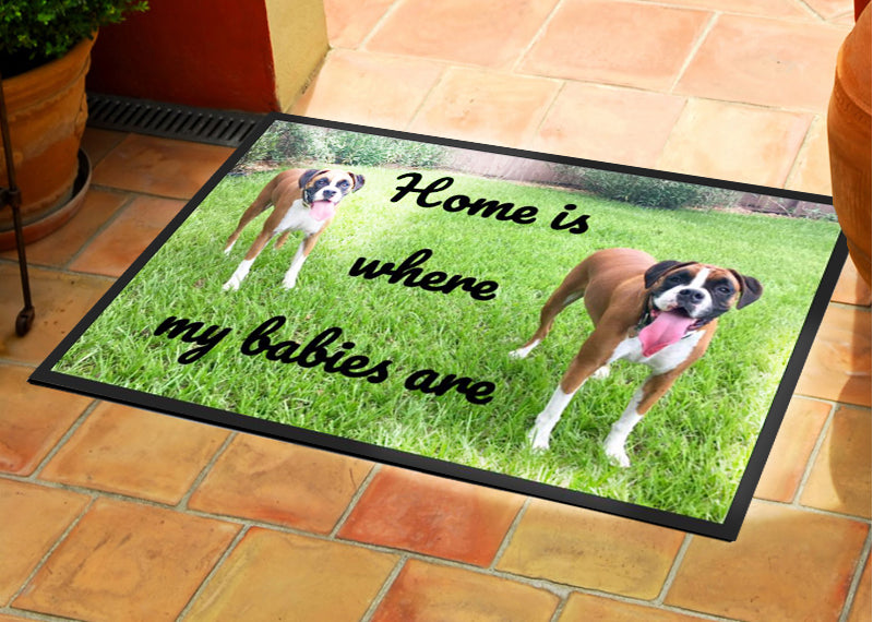 Dogs § 2 x 3 Dye Sub (Photo) - The Personalized Doormats Company