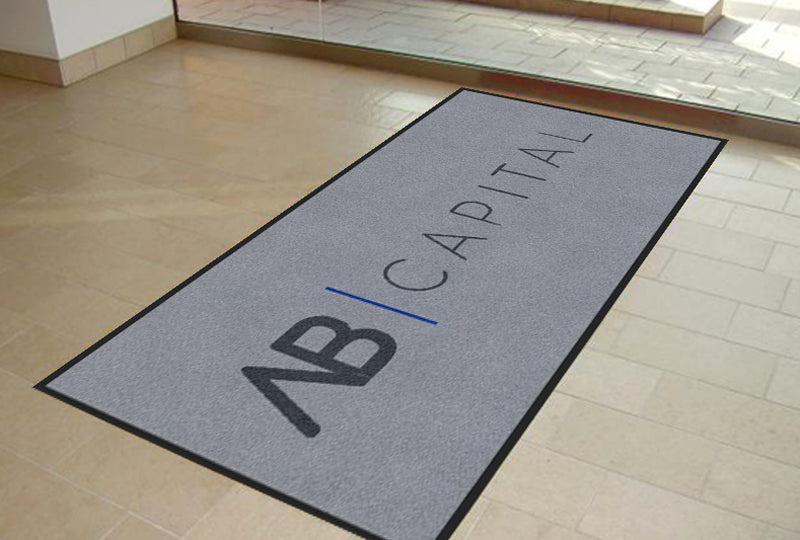 AB Capital Office 1 § 3 X 7 Rubber Backed Carpeted HD - The Personalized Doormats Company