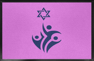 THE JEWISH ACADEMY LOGO PINK §