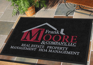 Frank Moore 2 X 3 Rubber Backed Carpeted HD - The Personalized Doormats Company