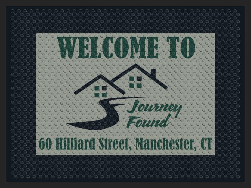 Journey Found 3 X 4 Rubber Scraper - The Personalized Doormats Company