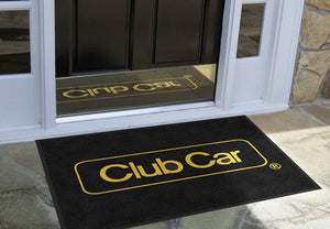 Club Car § 3 X 4 Rubber Backed Carpeted HD - The Personalized Doormats Company