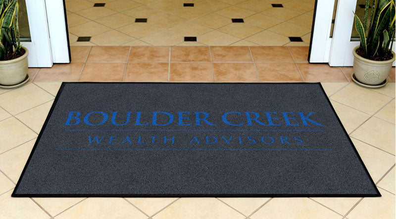 Business Mat 3 X 5 Rubber Backed Carpeted HD - The Personalized Doormats Company