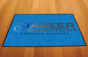 Career Connections 2 X 3 Rubber Backed Carpeted HD - The Personalized Doormats Company