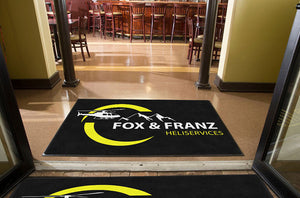 Franz Heliservices 4 x 6 Rubber Backed Carpeted HD - The Personalized Doormats Company