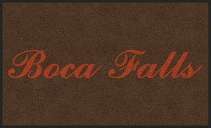 Boca Falls 3 X 5 Rubber Backed Carpeted HD - The Personalized Doormats Company