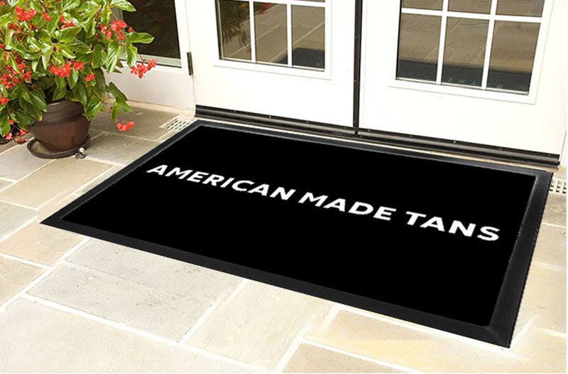 American Made Tans LLC 4 X 6 Luxury Berber Inlay - The Personalized Doormats Company