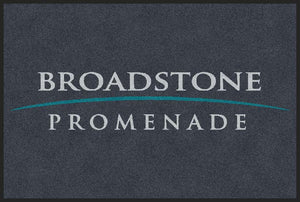 Broadstone Promenade(2) 4 X 6 Rubber Backed Carpeted HD - The Personalized Doormats Company