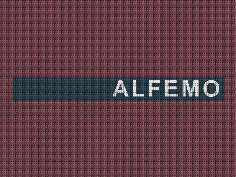 Alfemo 3 x 4 Waterhog Inlay - The Personalized Doormats Company